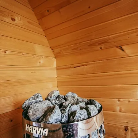 Pasymianka House Całoroczny Dom Z Sauną I Beczką Z Zimną Wodą Pasym